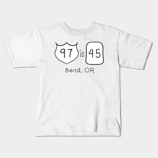 97 is 45 Kids T-Shirt